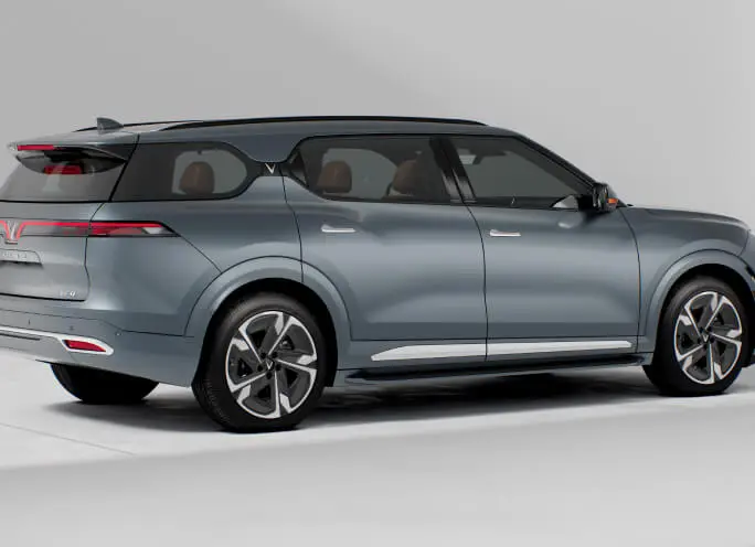 At 201.4 inches in length, the VF 9 is a powerful presence anywhere.