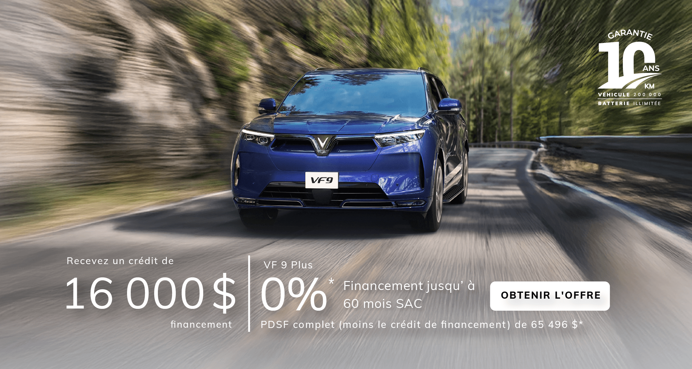 VF 9 Retail Offer - Ontario