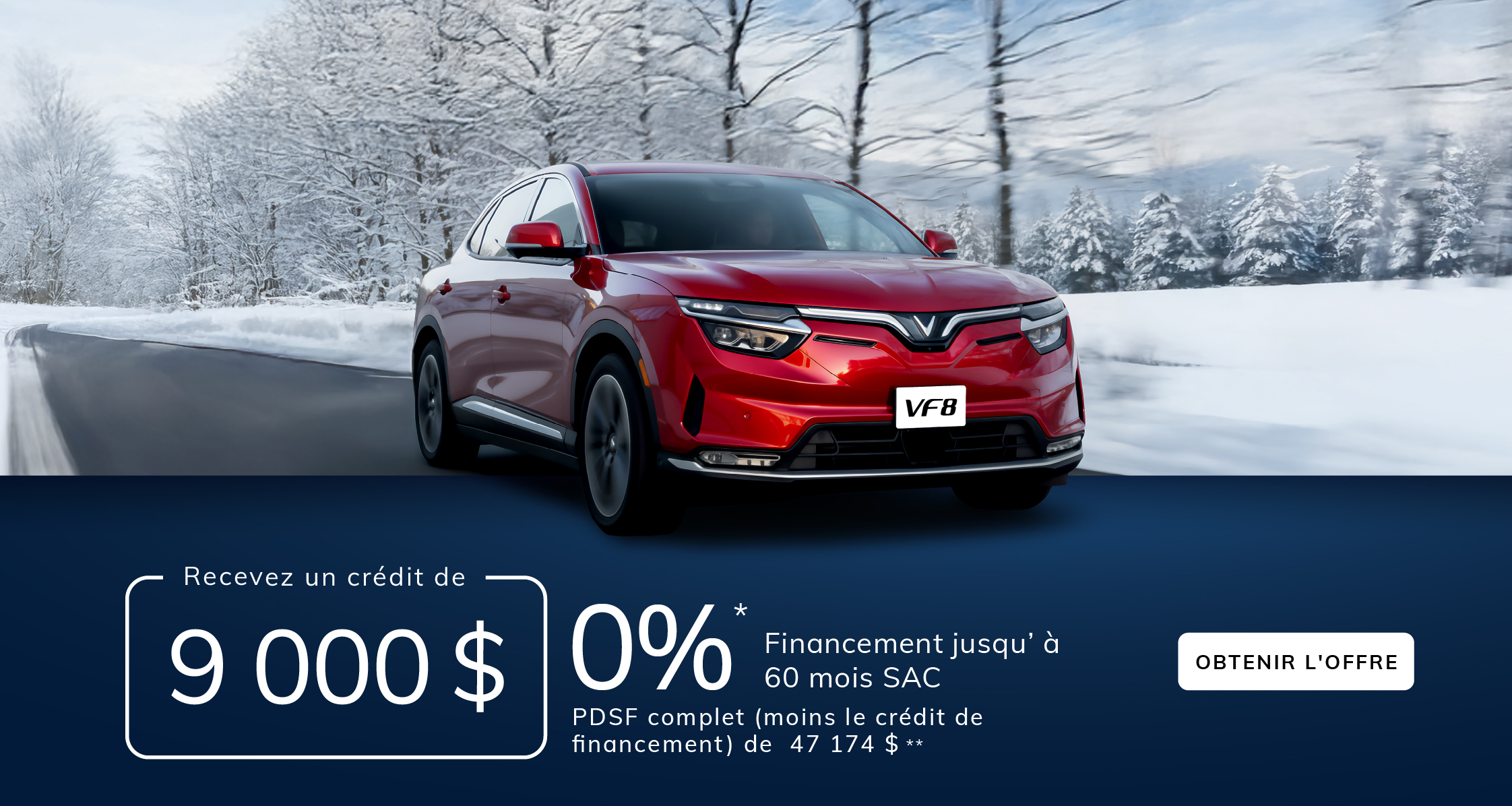 Découvrez le futur du style et du confort avec le révolutionnaire VF 8 - Ontario