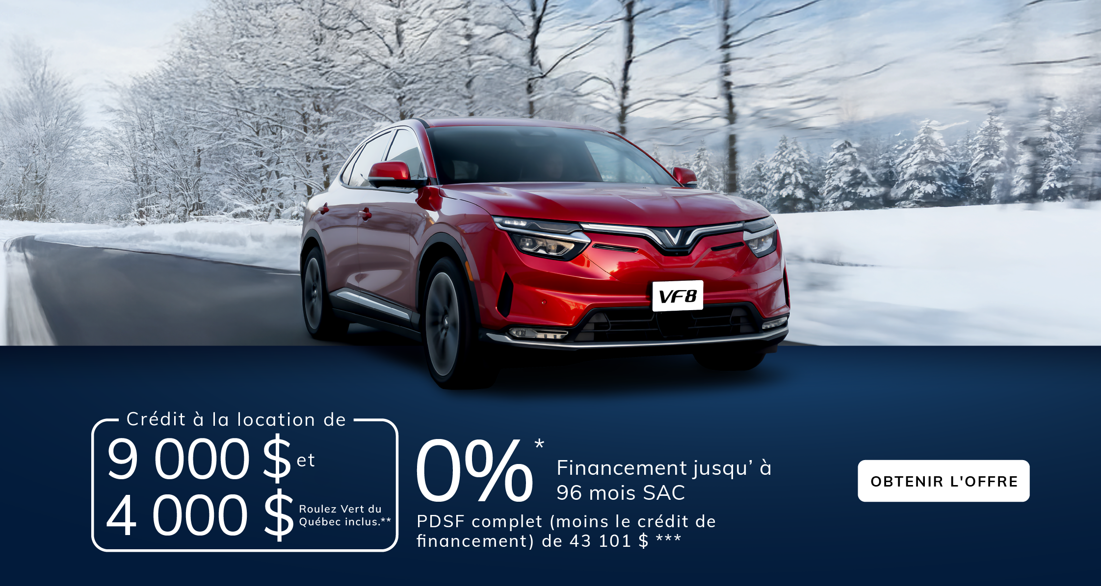 Découvrez le futur du style et du confort avec le révolutionnaire VF 8 - Quebec