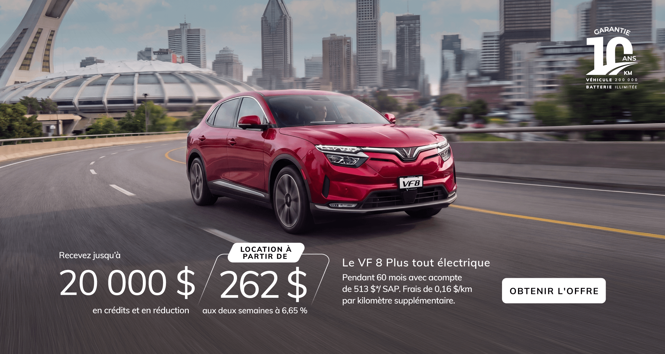 Découvrez le futur du style et du confort avec le révolutionnaire VF 8 - Quebec