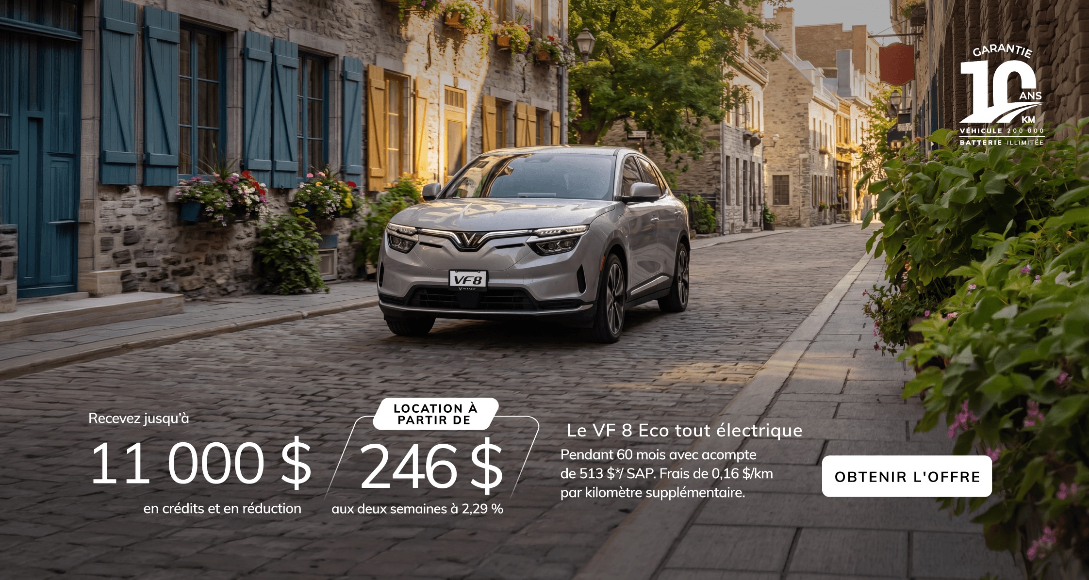 Découvrez le futur du style et du confort avec le révolutionnaire VF 8 - Quebec